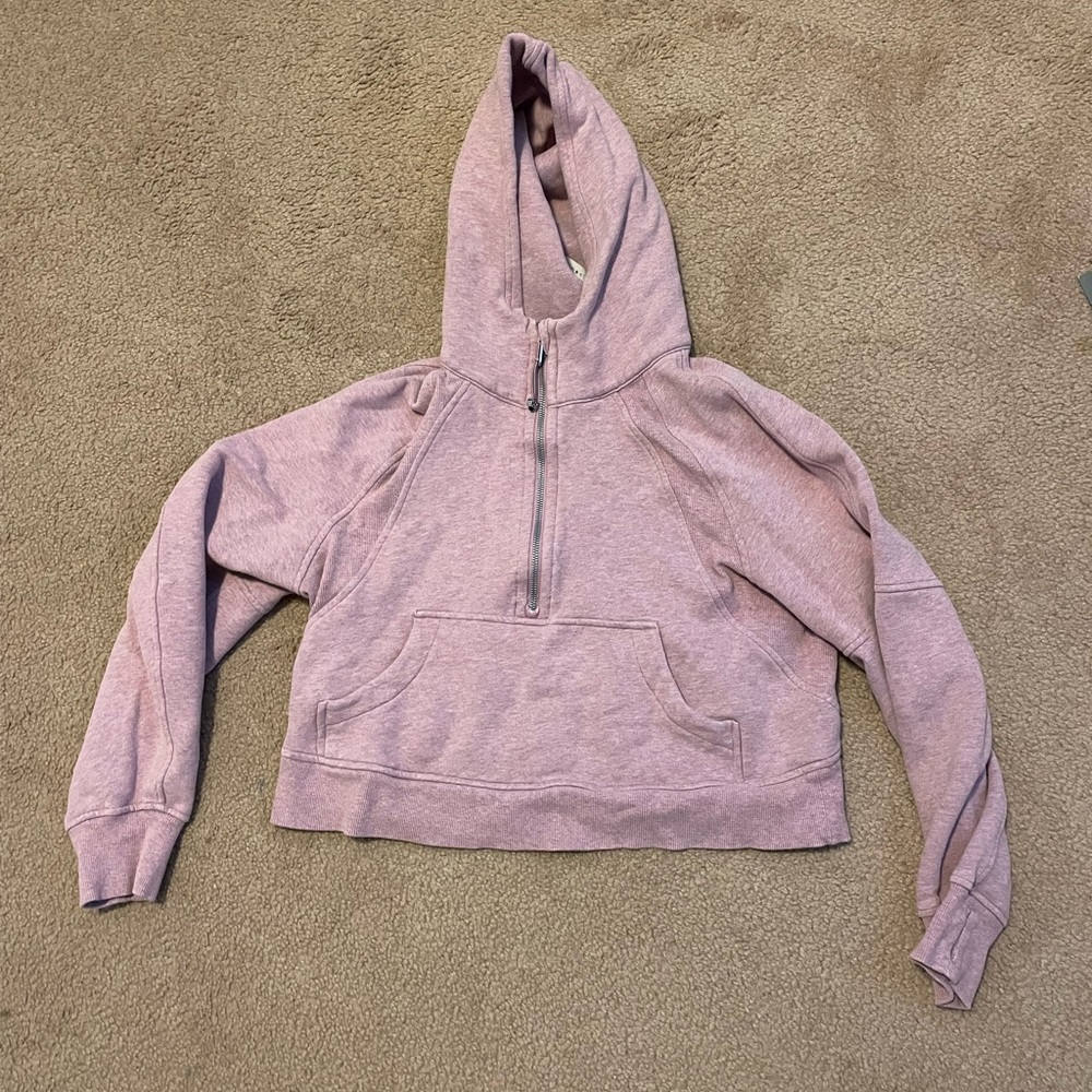 Lululemon Heathered Pink Scuba XS/S🩷